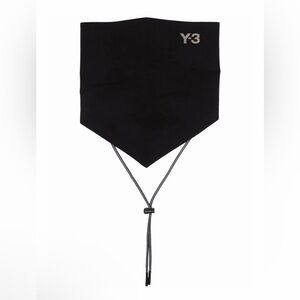 🤑SOLD🤑NWT Adidas Yohji Yamamoto Y-3 Black Reflective Face Mask Bandana